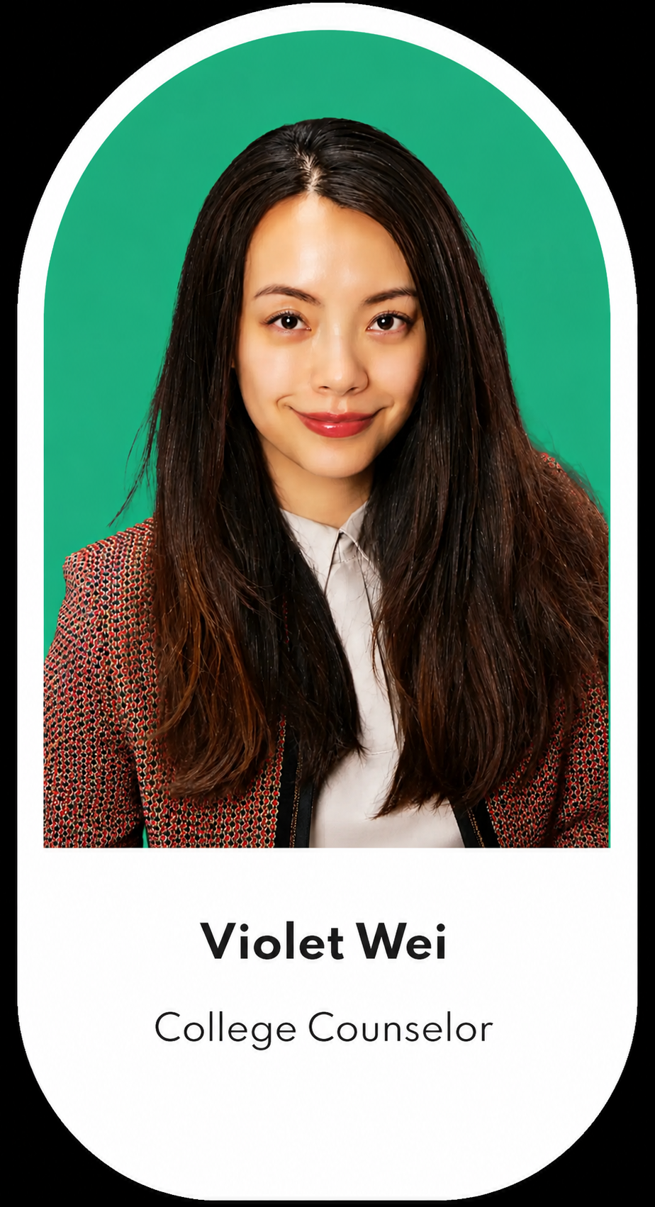 Violet Wei, College Counselor
