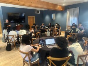 student mentor session Silicon Valley entrepreneurship bootcamp TechDev Academy 2026