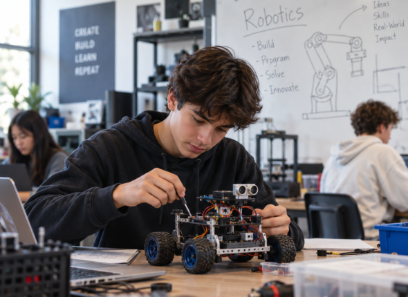 Why should students learn robotics - STEM education guide for high school students